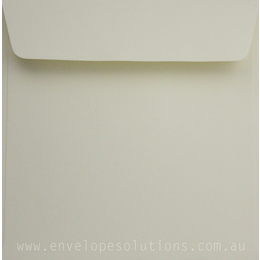 Square - 130 x 130mm Via Felt Cream White 118gsm Envelopes