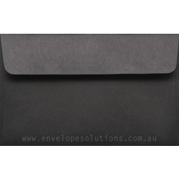 11B - 90 x 145mm Kaskad Raven Black 100gsm Envelopes