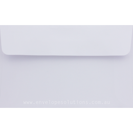 11B - 90 x 145mm Knight Smooth White 120gsm Envelopes