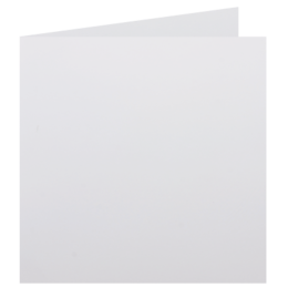 Square - 125 x 125mm Knight Smooth White 280gsm Scored Card