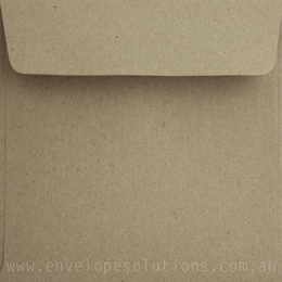 Square - 130 x 130mm Botany Natural 115gsm Envelopes