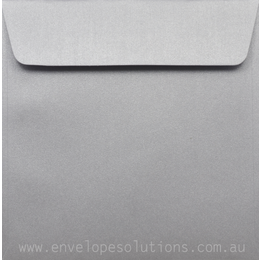 Square - 130 x 130mm Curious Metallic Galvanised 120gsm Envelopes