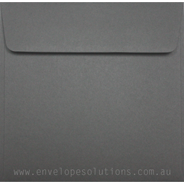 Square - 130 x 130mm Colorplan Dark Grey 135gsm Envelopes
