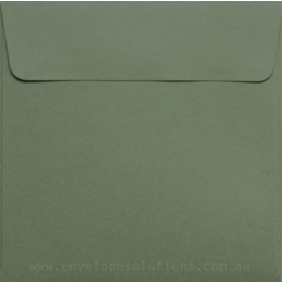 Square - 130 x 130mm Colorplan Mid Green 135gsm Envelopes