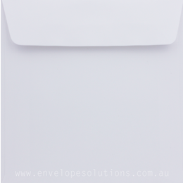 Square - 130 x 130mm Knight Smooth White 120gsm Envelopes