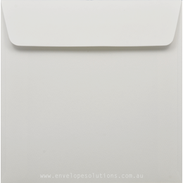 Square - 130 x 130mm Via Felt Bright White 118gsm Envelopes