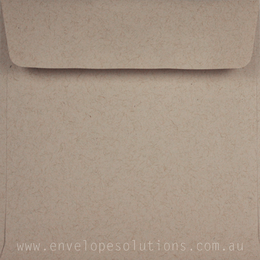 Square - 130 x 130mm Via Vellum Kraft 104gsm Envelopes