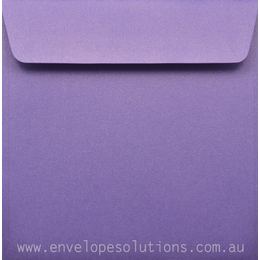 Square - 150 x 150mm Curious Metallic Violette 120gsm Envelopes