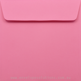 Square - 150 x 150mm Kaskad Bullfinch Pink 100gsm Envelopes