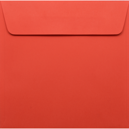 Square - 150 x 150mm Kaskad Robin Red 100gsm Envelopes