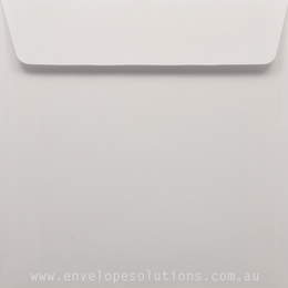 Square - 150 x 150mm Via Linen Pure White 118gsm Envelopes