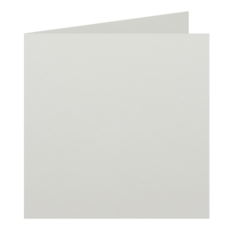 Square - 155 x 155mm Via Felt Bright White 270gsm Scored Card