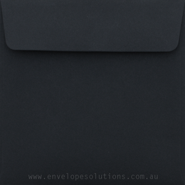 Square - 160 x 160mm Black 125gsm Envelopes
