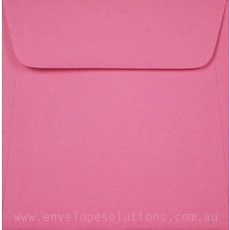 Square - 90 x 90mm Kaskad Bullfinch Pink 100gsm Envelopes