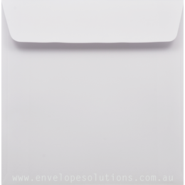 Square - 90 x 90mm Knight Smooth White 105gsm Envelopes