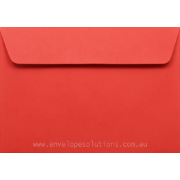 C5 - 162 x 229mm Kaskad Rosella Red 100gsm Envelopes