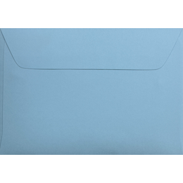 C6 - 114 x 162mm Colourset Ice Blue 120gsm Envelopes