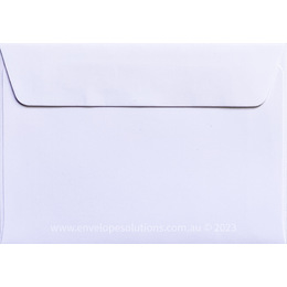 C6 - 114 x 162mm Knight Smooth White 120gsm Envelopes