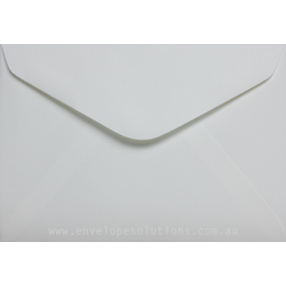 C6 - 114 x 162mm Via Linen Pure White 104gsm Envelopes