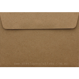 Card Envelope - 130 x 184mm Buffalo Kraft 115gsm