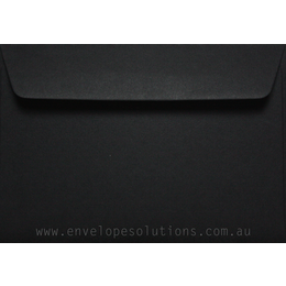 Card Envelope - 130 x 184mm Colorplan Ebony Black 135gsm