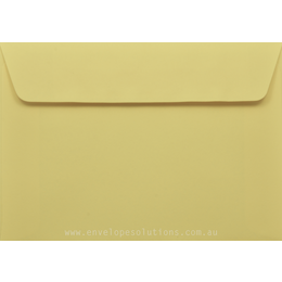 Card Envelope - 130 x 184mm Kaskad Canary Yellow 100gsm