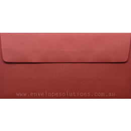 DL - 110 x 220mm Curious Metallic Red Lacquer 120gsm Envelopes