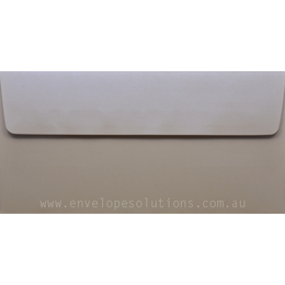 DL - 110 x 220mm Curious Metallic Virtual Pearl 120gsm Envelopes