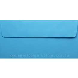 DL - 110 x 220mm Kaskad Peacock Blue 100gsm Envelopes