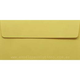 DL - 110 x 220mm Lessebo Colours Canary 120gsm Envelopes