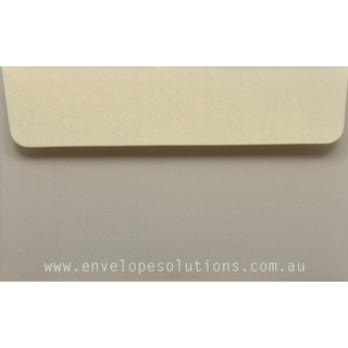 11B - 90 x 145mm Curious Metallic White Gold 120gsm Envelopes