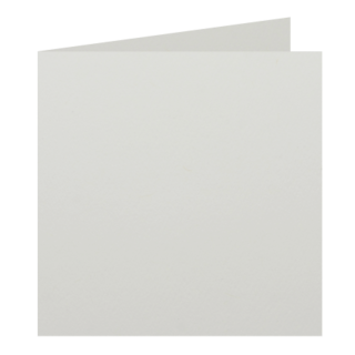 Square - 125 x 125mm Via Felt Bright White 270gsm Scored Card