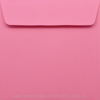 Square - 130 x 130mm Kaskad Bullfinch Pink 100gsm Envelopes