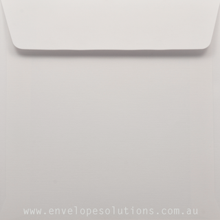 Square - 150 x 150mm Via Linen Pure White 118gsm Envelopes