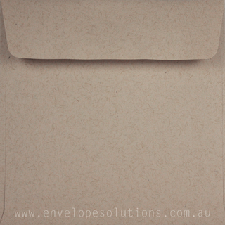 Square - 150 x 150mm Via Vellum Kraft 104gsm Envelopes