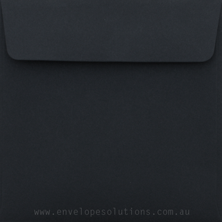 Square - 90 x 90mm Black 125gsm Envelopes