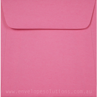 Square - 90 x 90mm Kaskad Bullfinch Pink 100gsm Envelopes