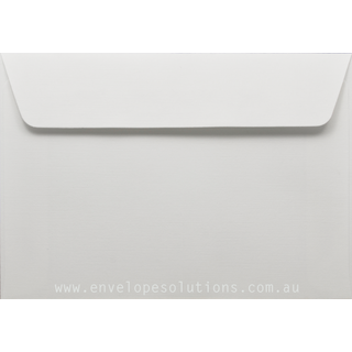 C5 - 162 x 229mm Via Linen Pure White 118gsm Envelopes