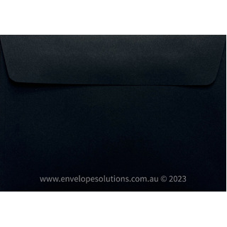 C6 - 114 x 162mm Kaskad Raven Black 100gsm Envelopes