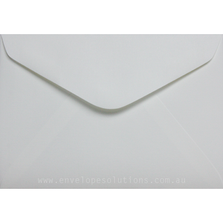 C6 - 114 x 162mm Via Linen Pure White 104gsm Envelopes