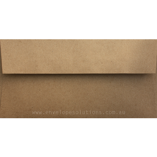 DL - 110 x 220mm Buffalo Kraft 115gsm Envelopes