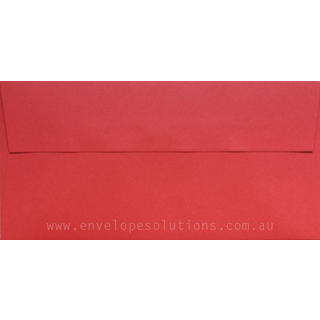 DL - 110 x 220mm Colorplan Bright Red 135gsm Envelopes