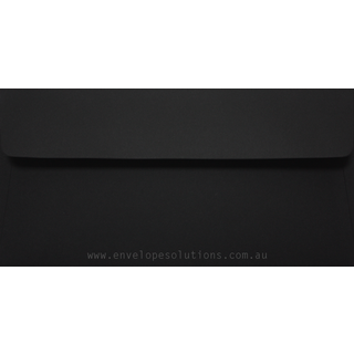 DL - 110 x 220mm Colorplan Ebony Black 135gsm Envelopes
