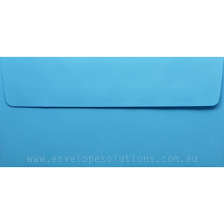 DL - 110 x 220mm Kaskad Peacock Blue 100gsm Envelopes