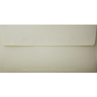 DL - 110 x 220mm Via Felt Cream White 118gsm Envelopes